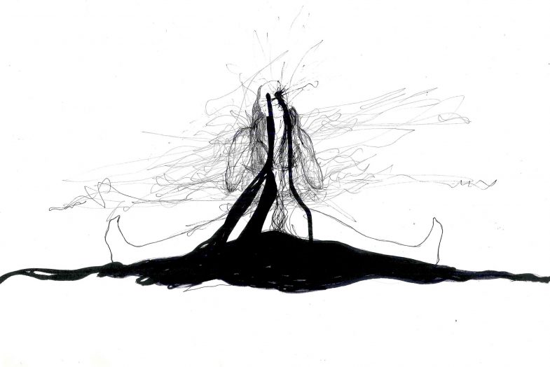 process - Drawing by Alexia Cocolas